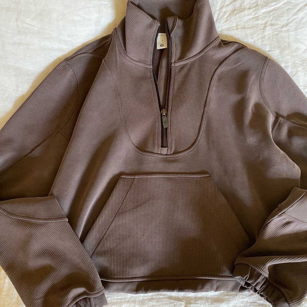 Lululemon Espresso Half Zip